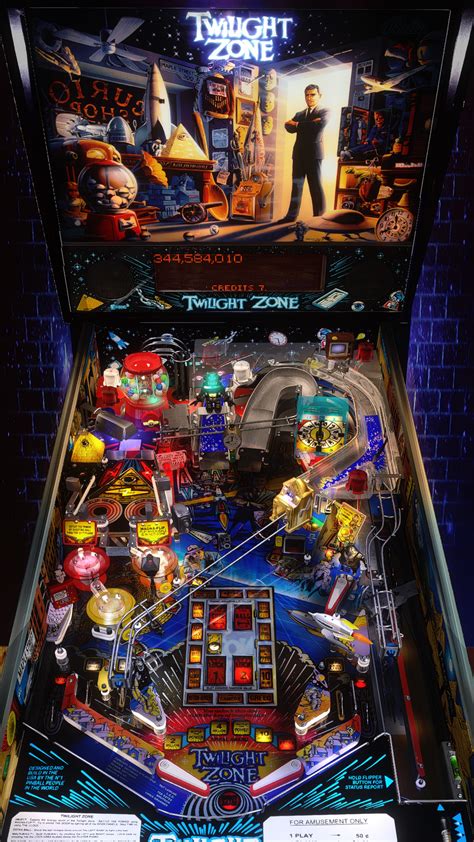 Horror Pinball: Twilight Zone | Twilight zone, Twilight, Pinball