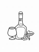 Bottle coloring Pages sketch template