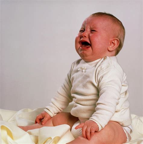 Portrait Of A Crying Baby Photograph by Cc Studio/science Photo Library ...