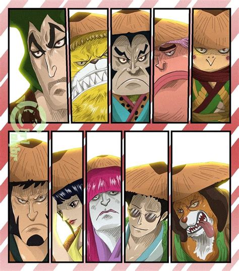 Oden and the 9 red scabbards by @akbrchrl | One pièce manga, Manga, One piece