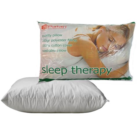 Sleep Therapy - Pillow with 700gsm Pol Filling and Cotton cover