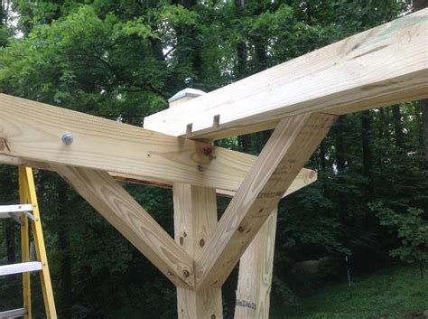 DIY Cantilevered Pergola for Your Outdoor Living Space