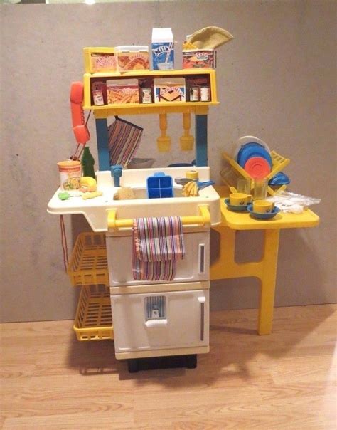 Vintage Fisher Price Kitchen Set Accessories Mixed Brands Plastic Fun With Food | #1808800183