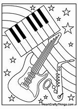 Free Printable Music Coloring Pages sketch template