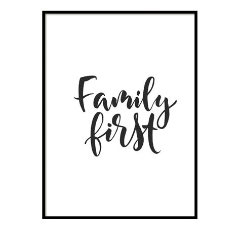 Family First – Poster´s