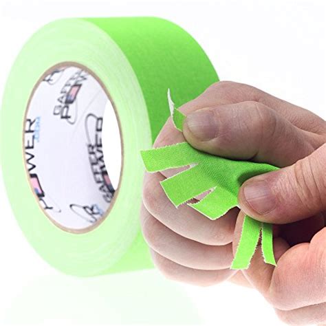 Gaffer Power Gaffers Tape 2 Inch | Fluorescent Green | USA Made Quality ...