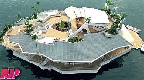 Amazing Floating Island Boats That You Can Buy - YouTube