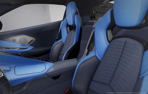 [PICS] The C8 Corvette's Tension and Twilight Blue Interior Spotted in ...