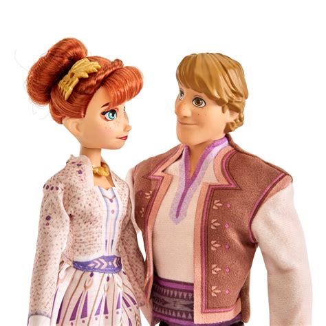 Disney Frozen Anna and Kristoff Fashion Dolls 2-Pack