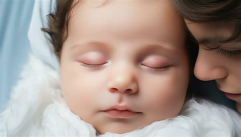 AI generated Cute baby boy sleeping, innocence and love generated by AI 36211697 Stock Photo at ...