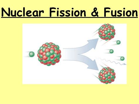 Nuclear fission & fusion ppt animation