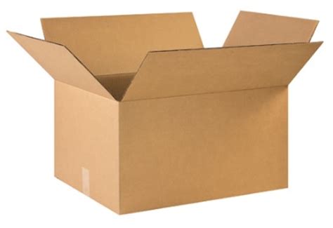 22" x 16" x 12" Corrugated Cardboard Shipping Boxes 20/Bundle