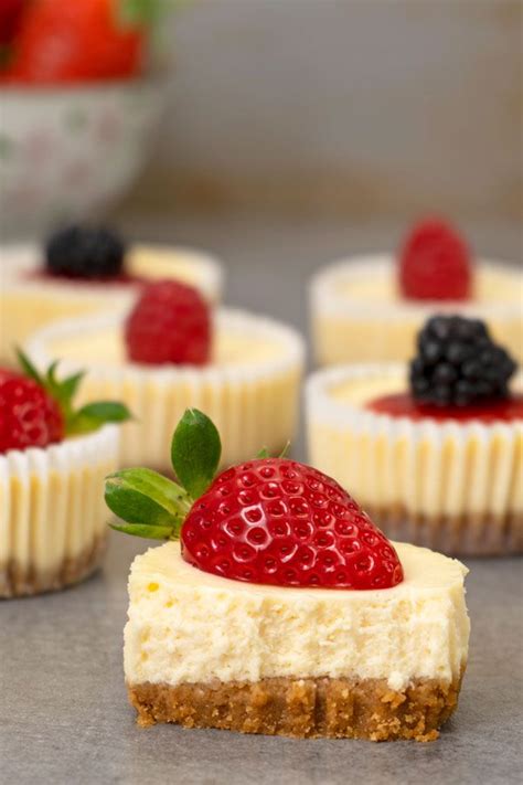 Easy Mini Cheesecake Recipe - foodrecipestory