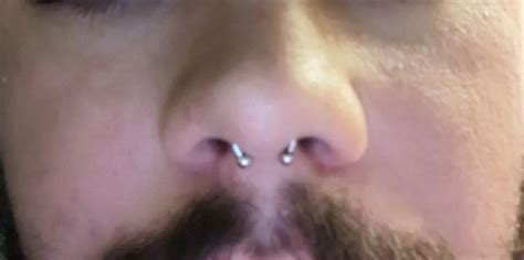 Septum placement : r/PiercingAdvice