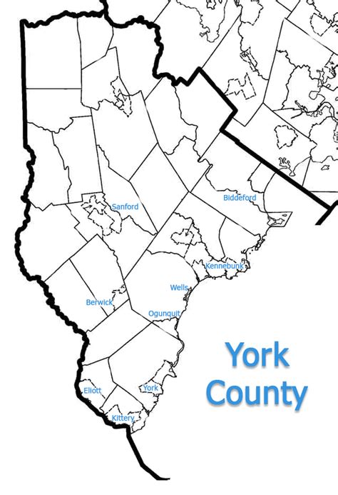 York County Map