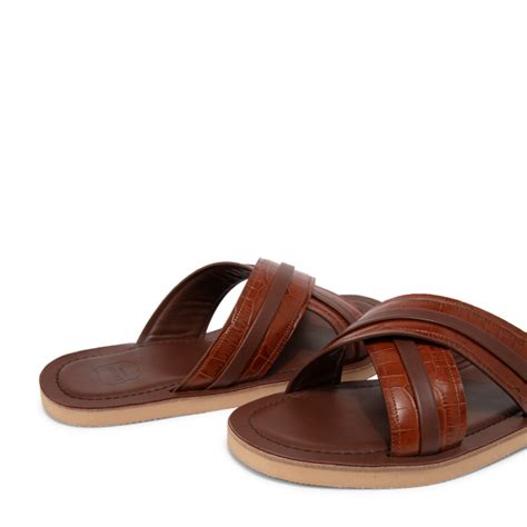 Malone Souliers Gabriel sandals for Men - Brown in UAE | Level Shoes