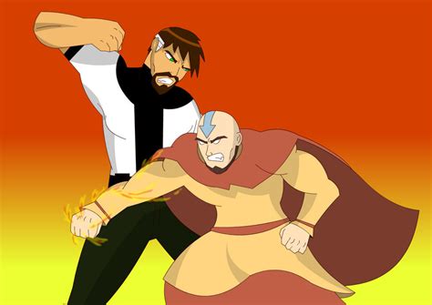 Ben 10000 vs Aang by Lord-Anwku on DeviantArt