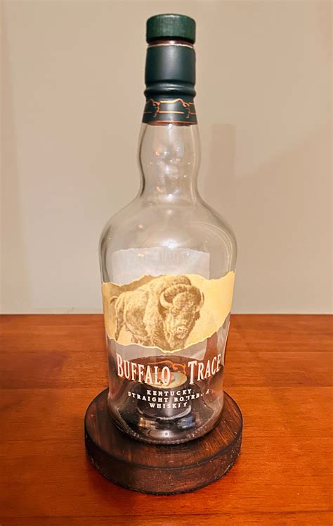 Buffalo Trace Bourbon Whiskey Bottle Piggy Bank - Etsy