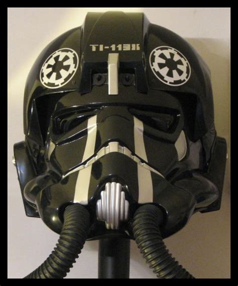 TIE Fighter Pilot helmet (elite) by jkno4u on DeviantArt
