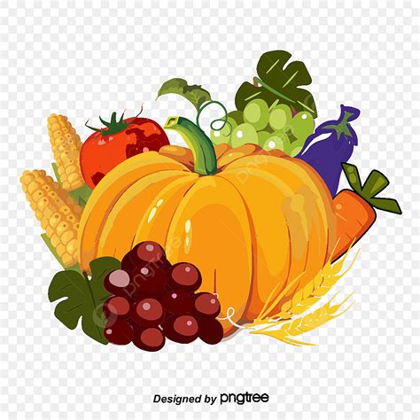 Fruit Harvest PNG Image, Harvest Fruits And Vegetables Food, Vegetables Clipart, Food Clipart ...