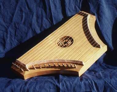 Early Patches - Psaltery Middle Ages, Musicals, History