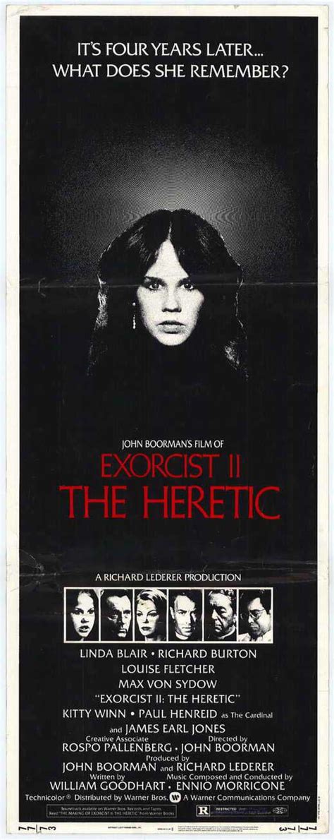 Exorcist 2 The Heretic POSTER (14x36) (1977) (Insert Style A) - Walmart ...