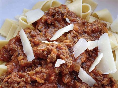 Pappardelle Bolognese Recipe