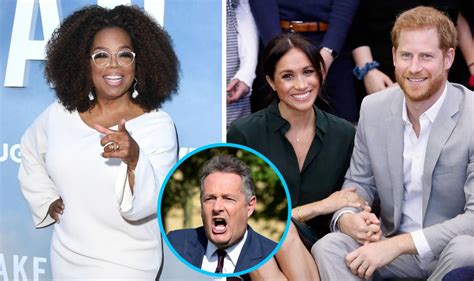 Piers Morgan Blames Oprah Winfrey For 'Enabling' Feud Between Meghan ...