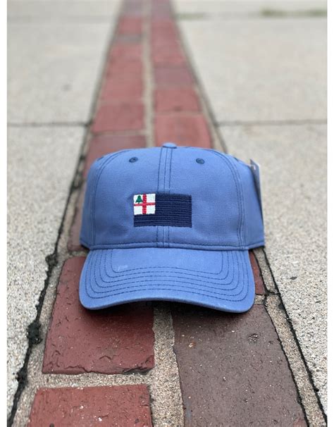 Bunker Hill Flag Hat - Adult Blue - Place and Gather