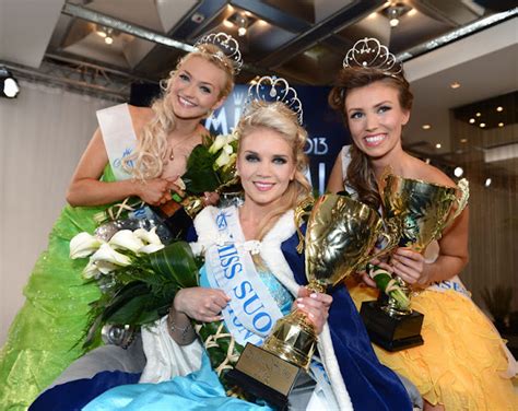 Lotta Hintsa crowned Miss Suomi 2013