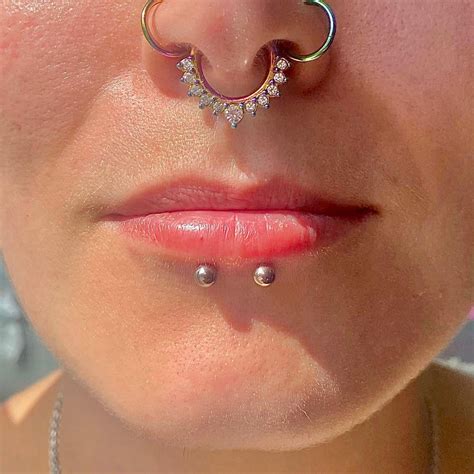 Dolphin Bites Piercing: Cost, Pain, Healing, Jewelry, Sizing, Aftercar – Ashley Piercing Jewelry