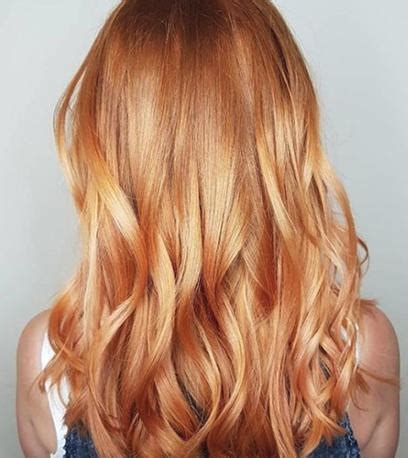 Apricot Color Hair