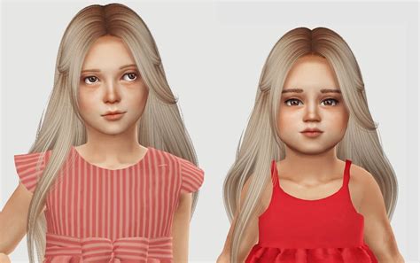 Simiracle: Nightcrawler`s Muse Hair Retextured - Sims 4 Hairs | Kids ...