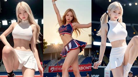 4k Ai Art 치어리더 Cheerleader チアリーダー Jinas Ai Lookbook – Otosection