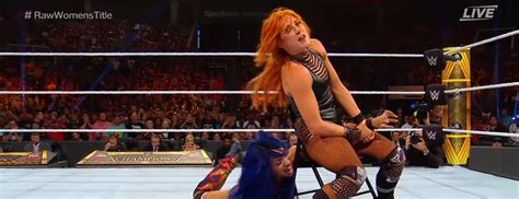 Becky Lynch and Sasha Banks Had A Brutal Brawl At Clash Of Champions