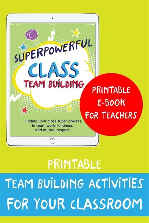 School Team Building Activities for Kids - Printable ...