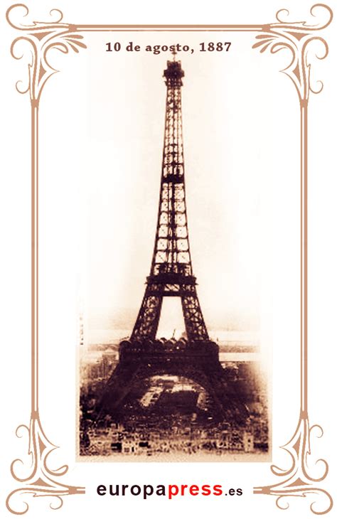 Cinco cosas que quizás no sepas sobre la historia de la Torre Eiffel Francia Paris, Eiffel Tower ...