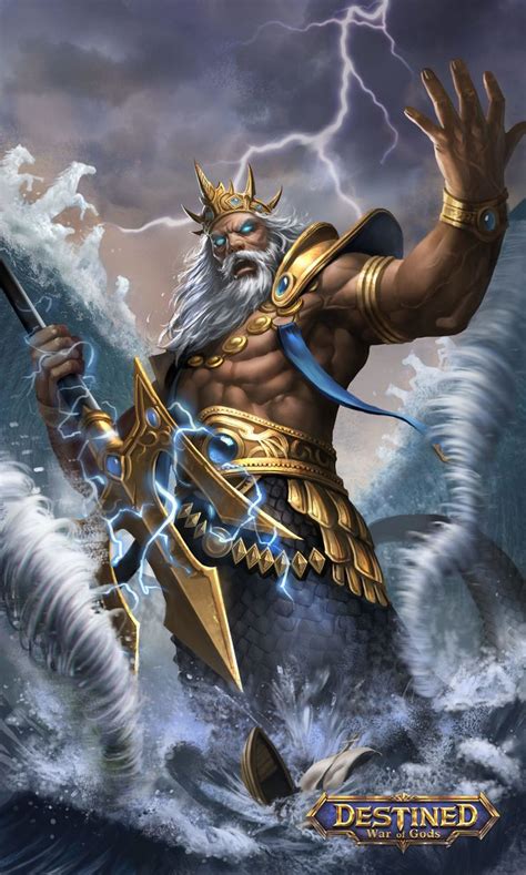 Poseidon | Greek mythology art, Greek mythology gods, Greek mythology ...