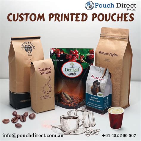 Coffee bags in various styles | Custom coffee, Coffee bag design, Coffee packaging