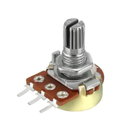 Volume Type Variable Resistor Potentiometer Trimmer Resistor Rheostat in Pakistan | Electronics Hub