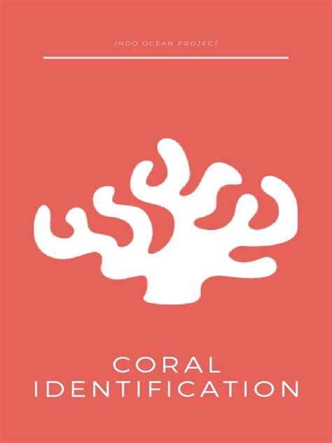 Coral Identification Manual | PDF | Coral | Coral Reef