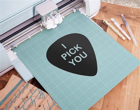 Guitar Pick Graphic i Pick You DIY Crafts and Projects Pick Silhouette SVG, PNG, Dxf, Ai Cricut ...