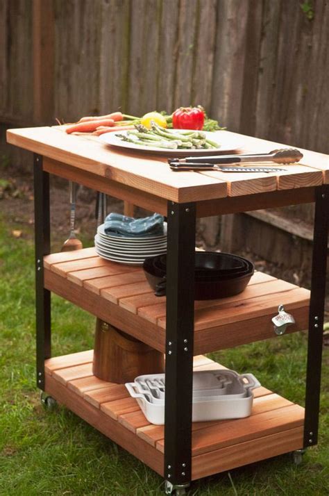 Diy Outdoor Kitchen Prep Table - Image to u