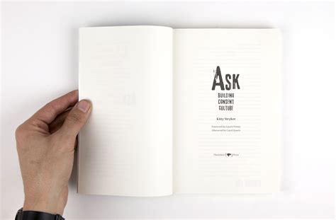 Ask – Interior Book Design – Jeff Werner