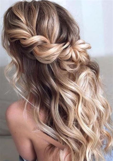 Stunning Half Up Half Down Wedding Hair Style For Hair Ideas - Best ...