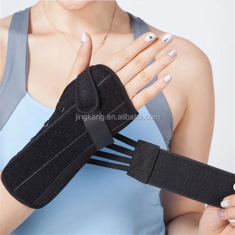 Wrist Immobilizer Comfortable Palm Brace Aluminum Bars Padded Wrist ...