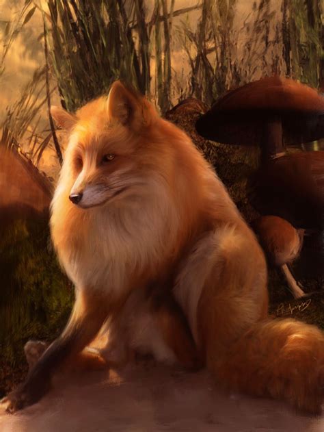 Little Red Fox by Phatpuppy Art / 500px | Fox painting, Fox, Animal art