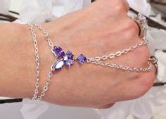 Amethyst Butterfly Slave Bracelet Ring by TheMysticalOasisGlow, $26.00 ...