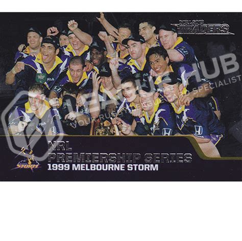 2013 ESP Traders P2 NRL Premierships 1999 Melbourne Storm | League Hub