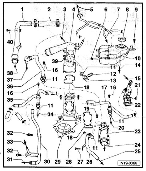 VW Passat W8 Engine Coolant Diagram | Q&A for 2003 Volkswagen Passat Wagon